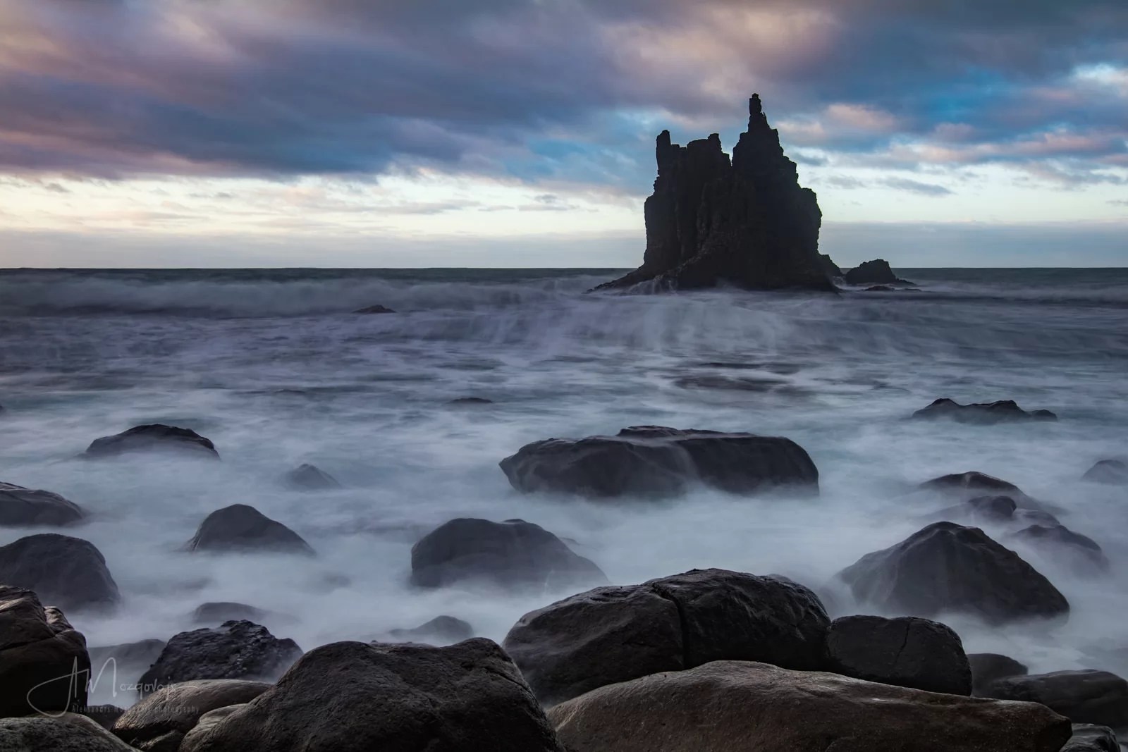 Waves on Benijo Beach