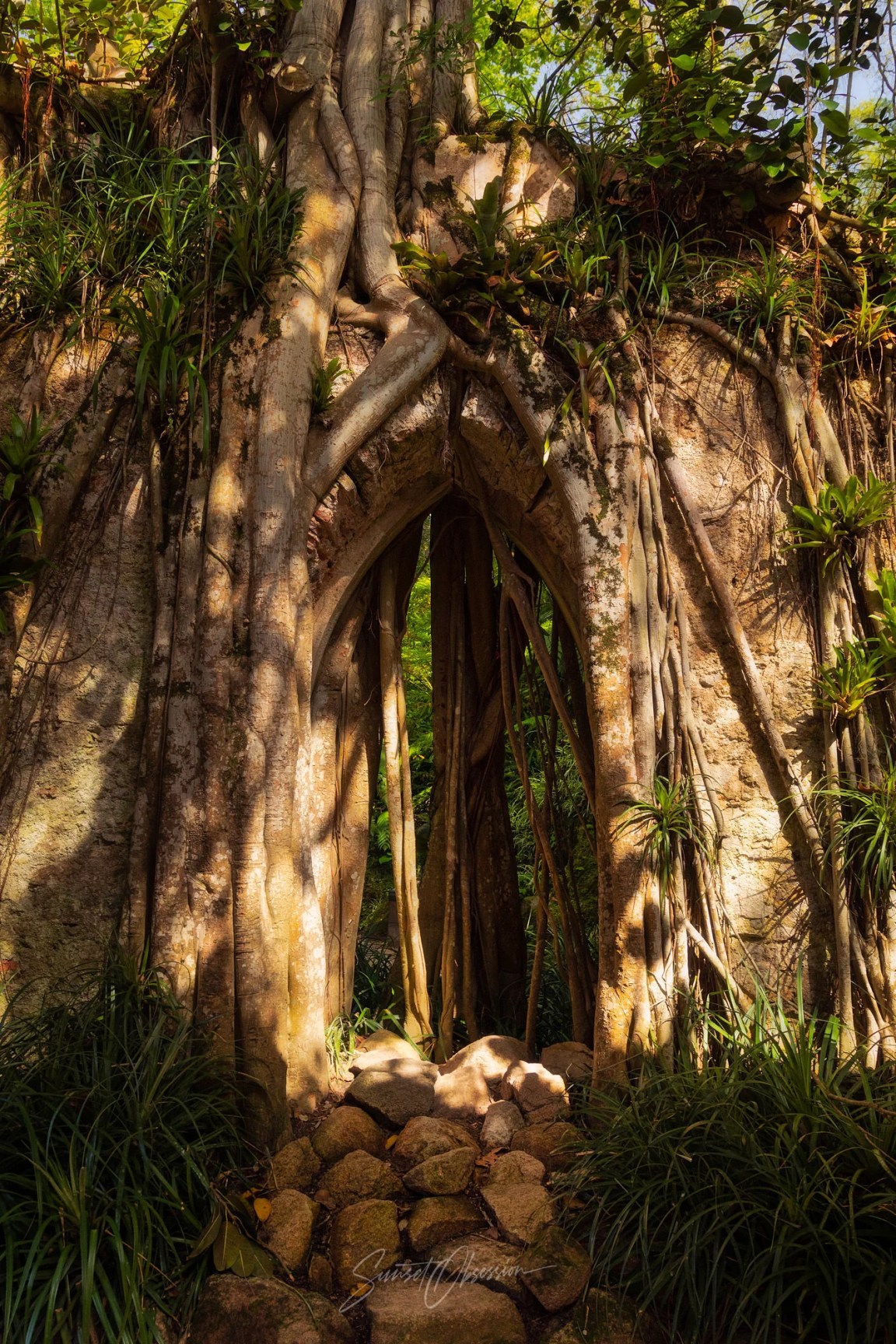 An old chapel ruins in Monserrate is a remarkable photo spot