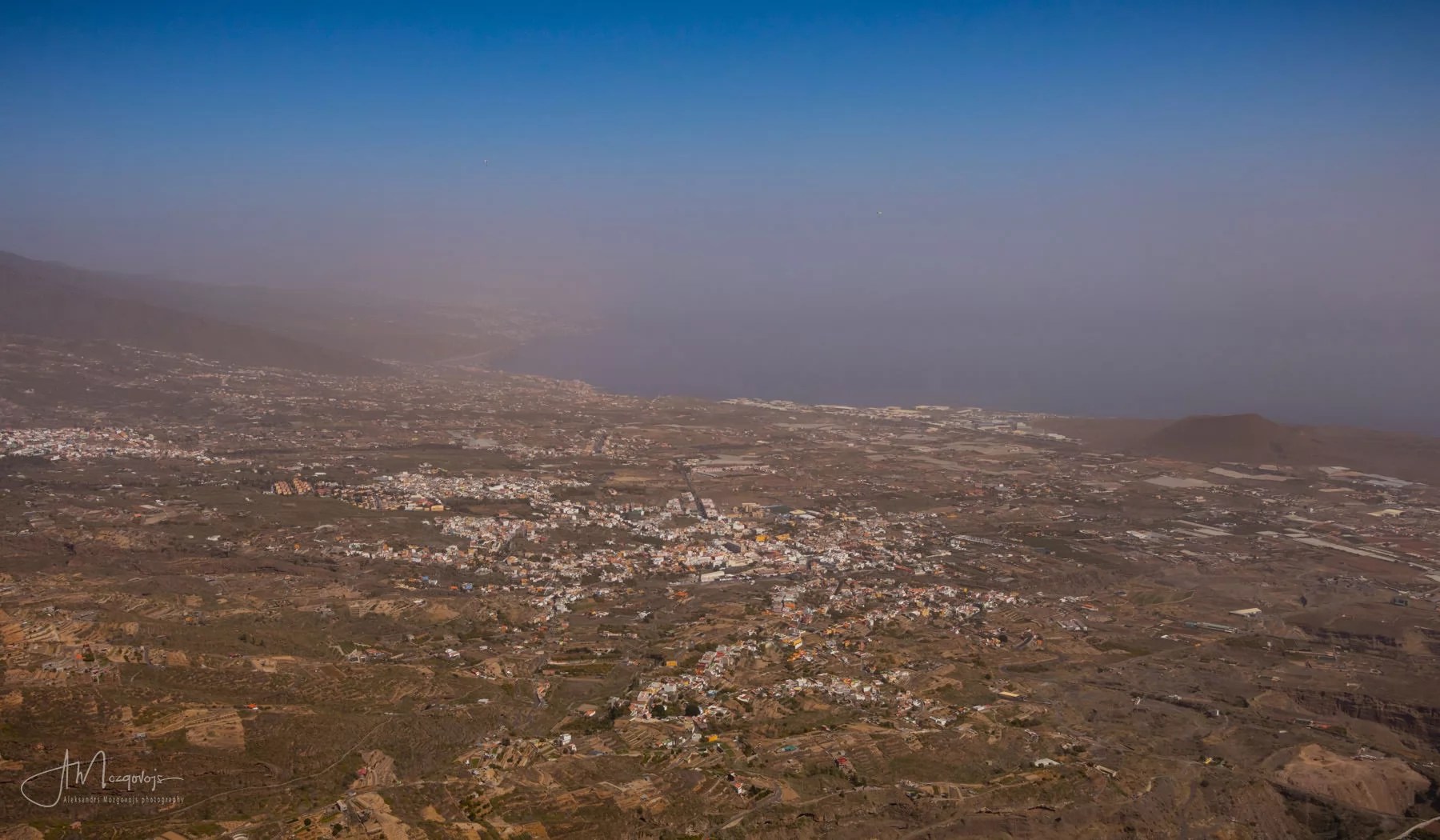 Coastal View from the hike to Ventanas de Güimar