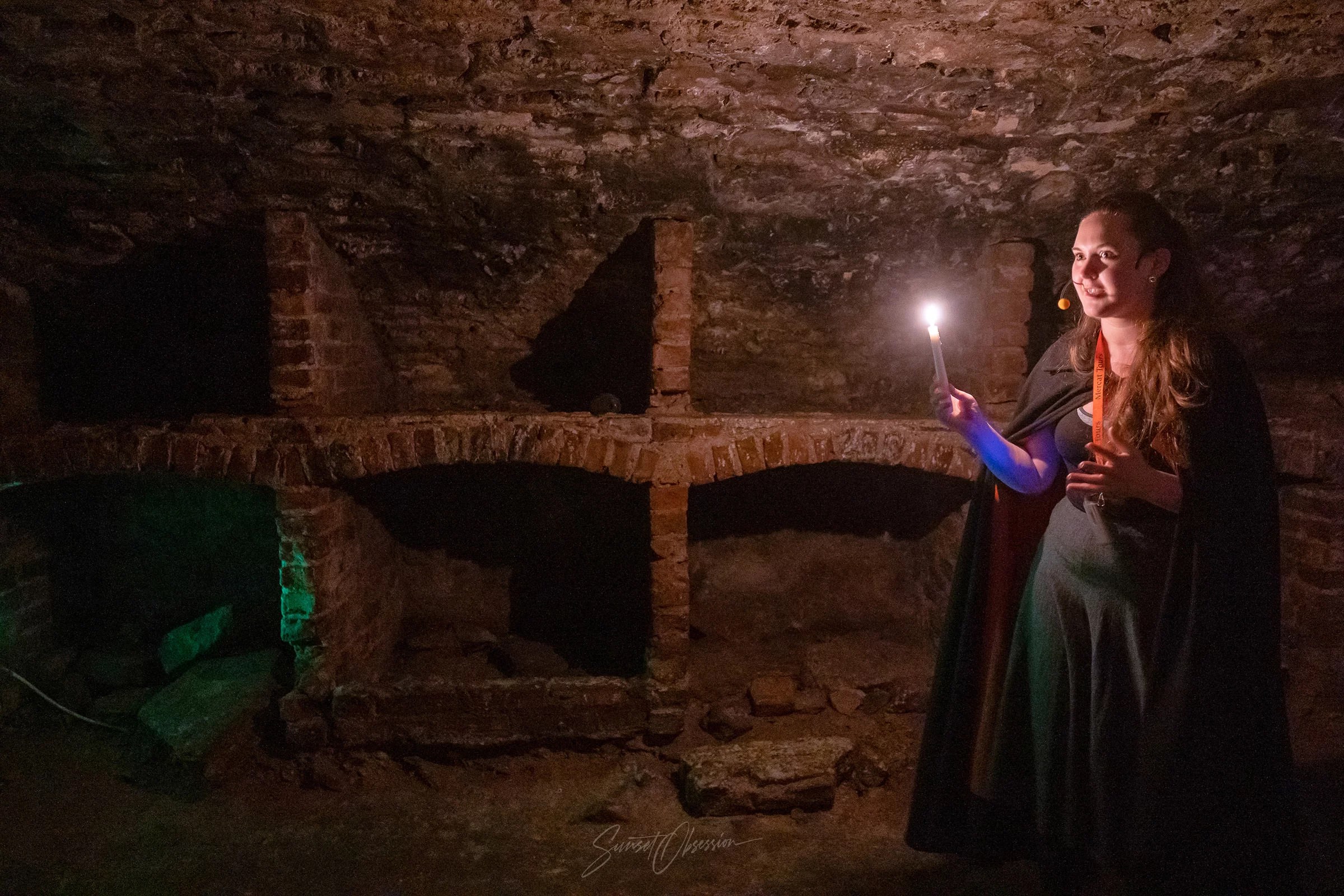 Edinburgh underground tour takes you to the haunted city catacombs