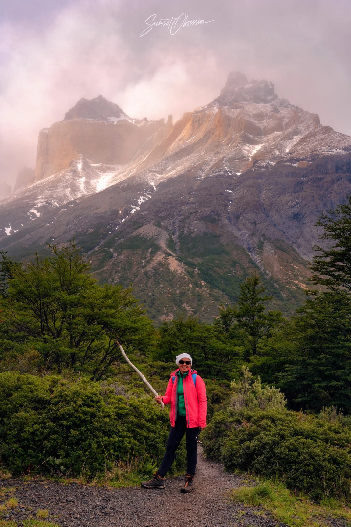 En route to camping Italiano, French Valley hike