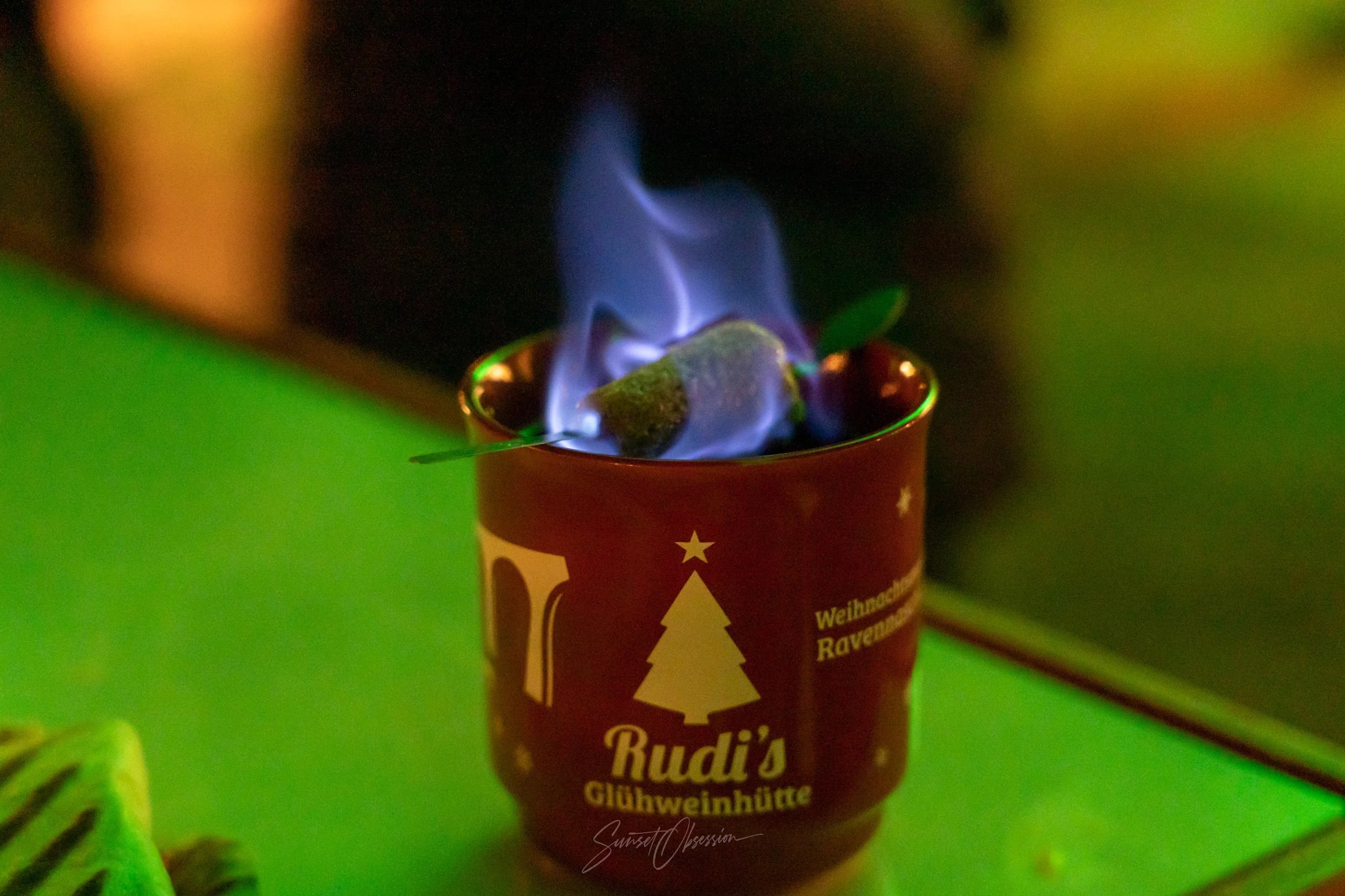 Feuerzangenbowle is a nice alternative to classic mulled wine– looks fancy, tastes great, what's not to like?