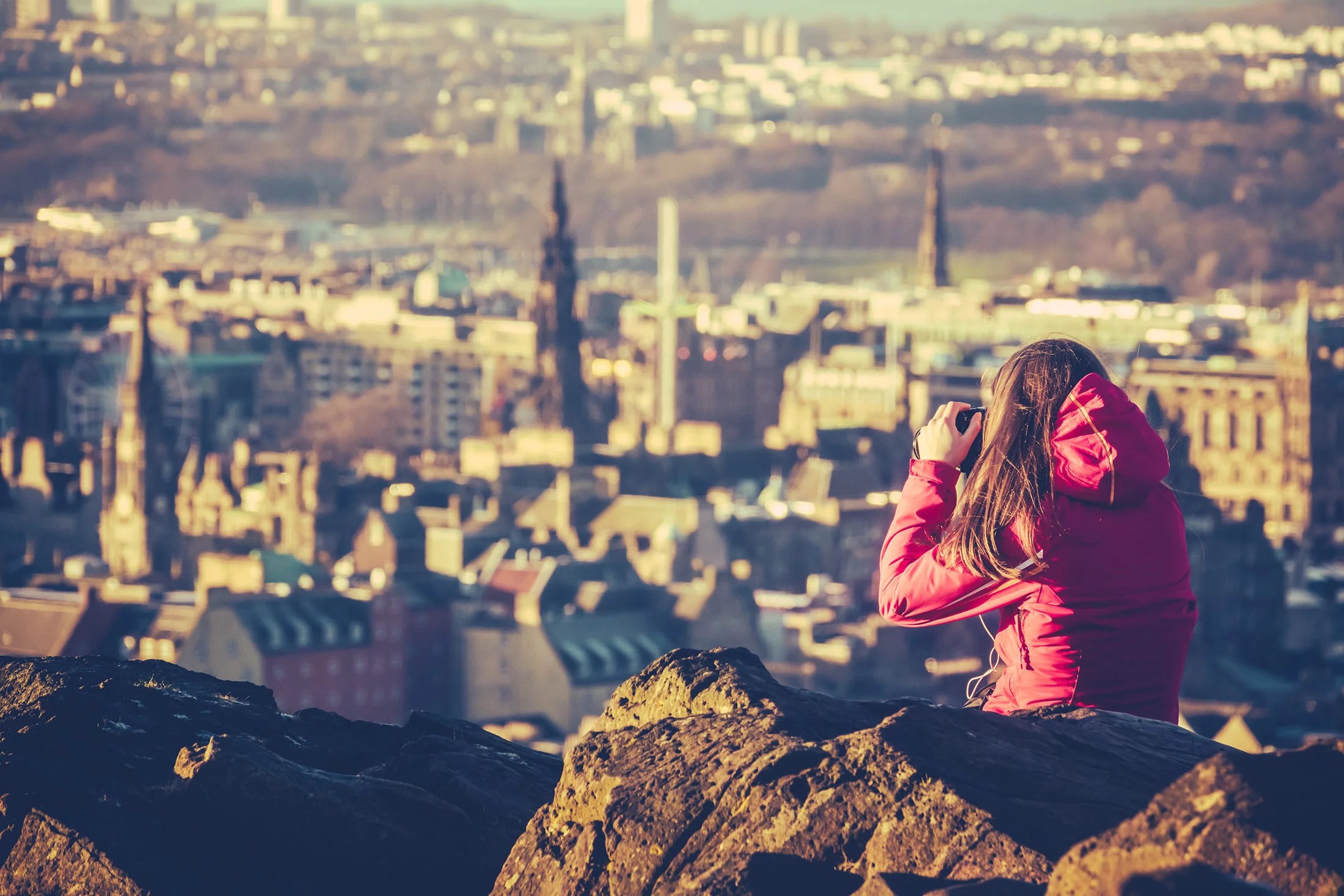 Cityscape photography in Edinburgh
