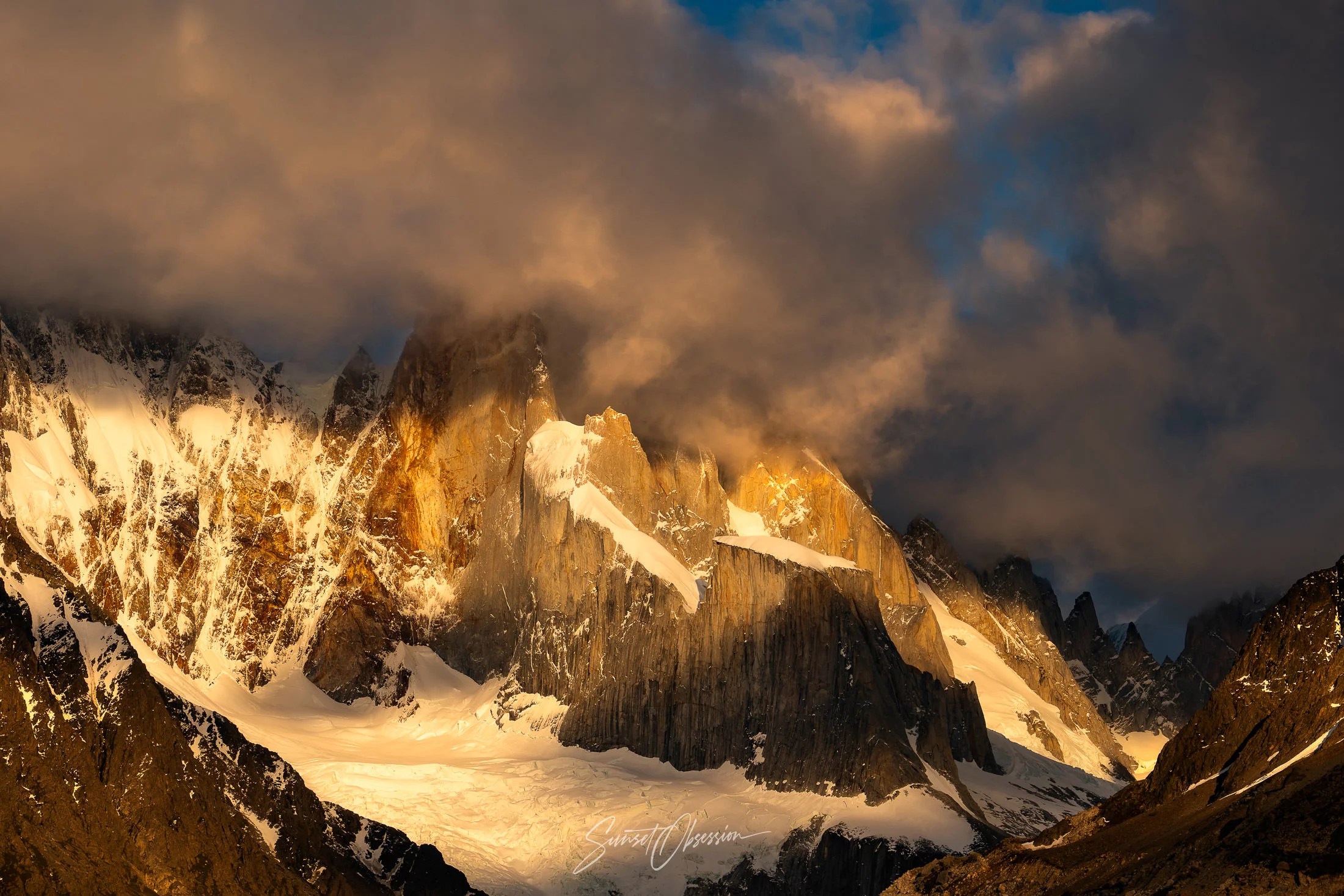 Mountains around El Chalten provide plenty of opportunities for landscape photography
