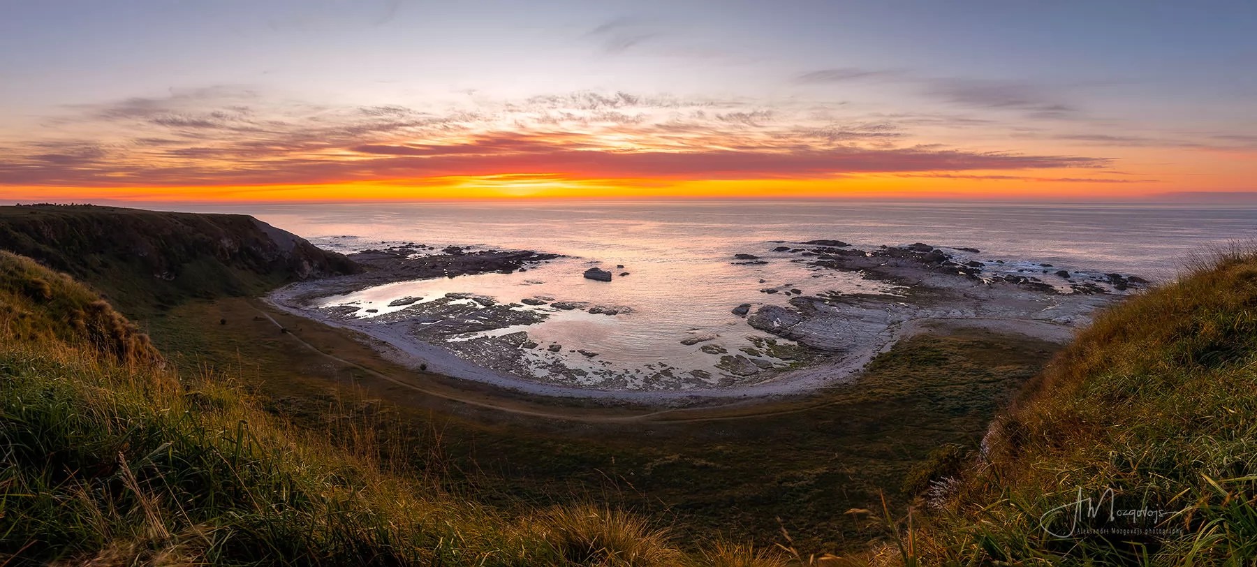 The sunrise is almost here