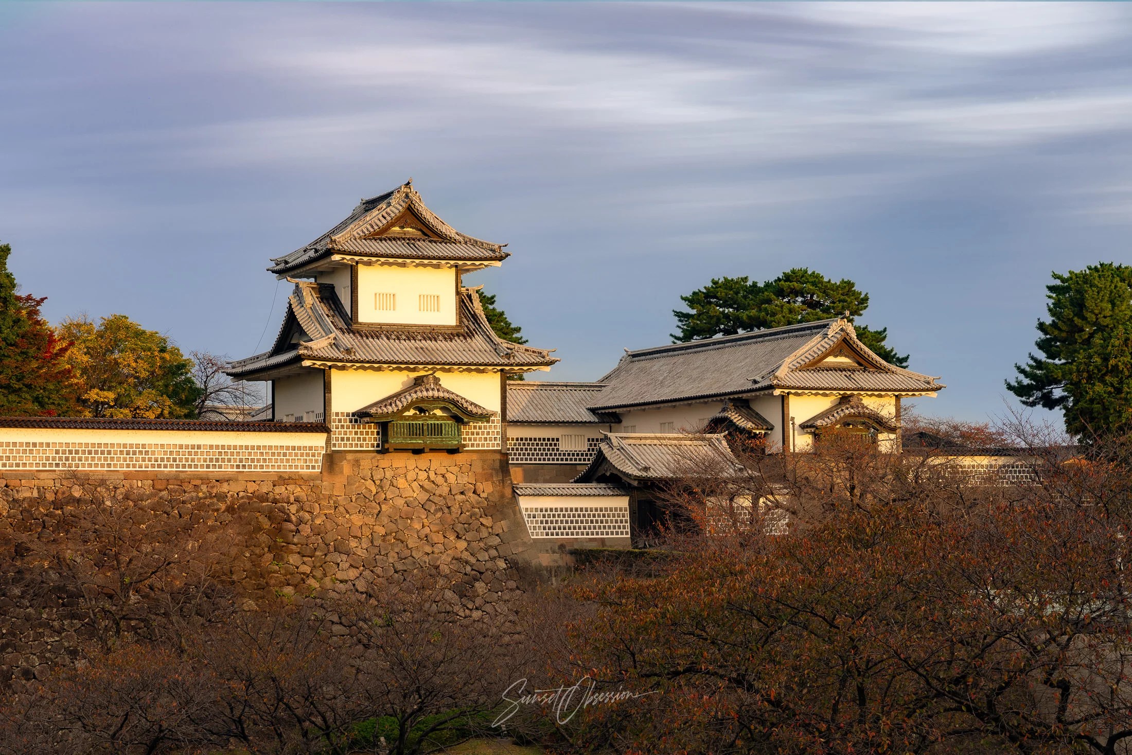Kanazawa Castle is one of the most scenic locations in Kanazawa