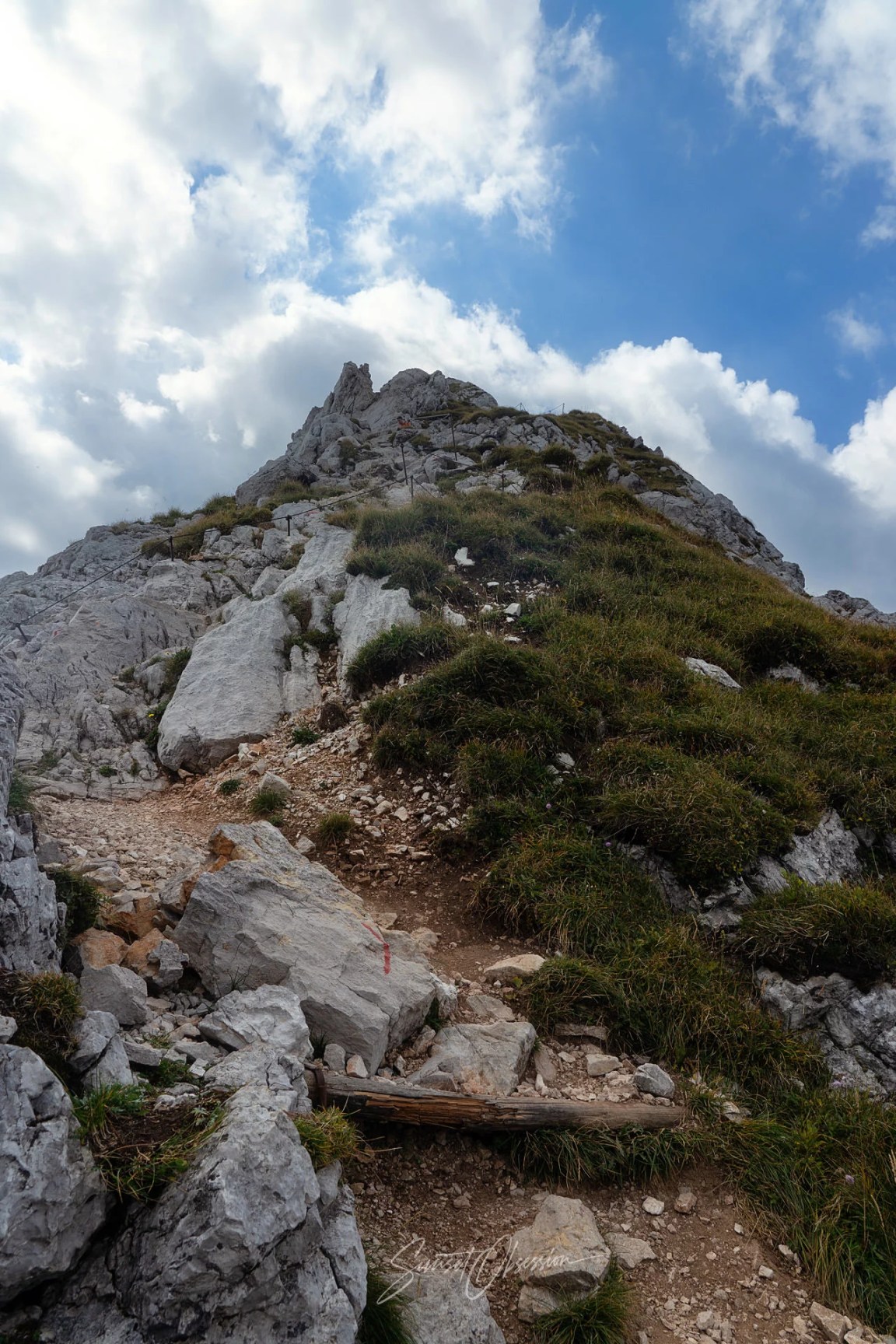 One of the rough patches