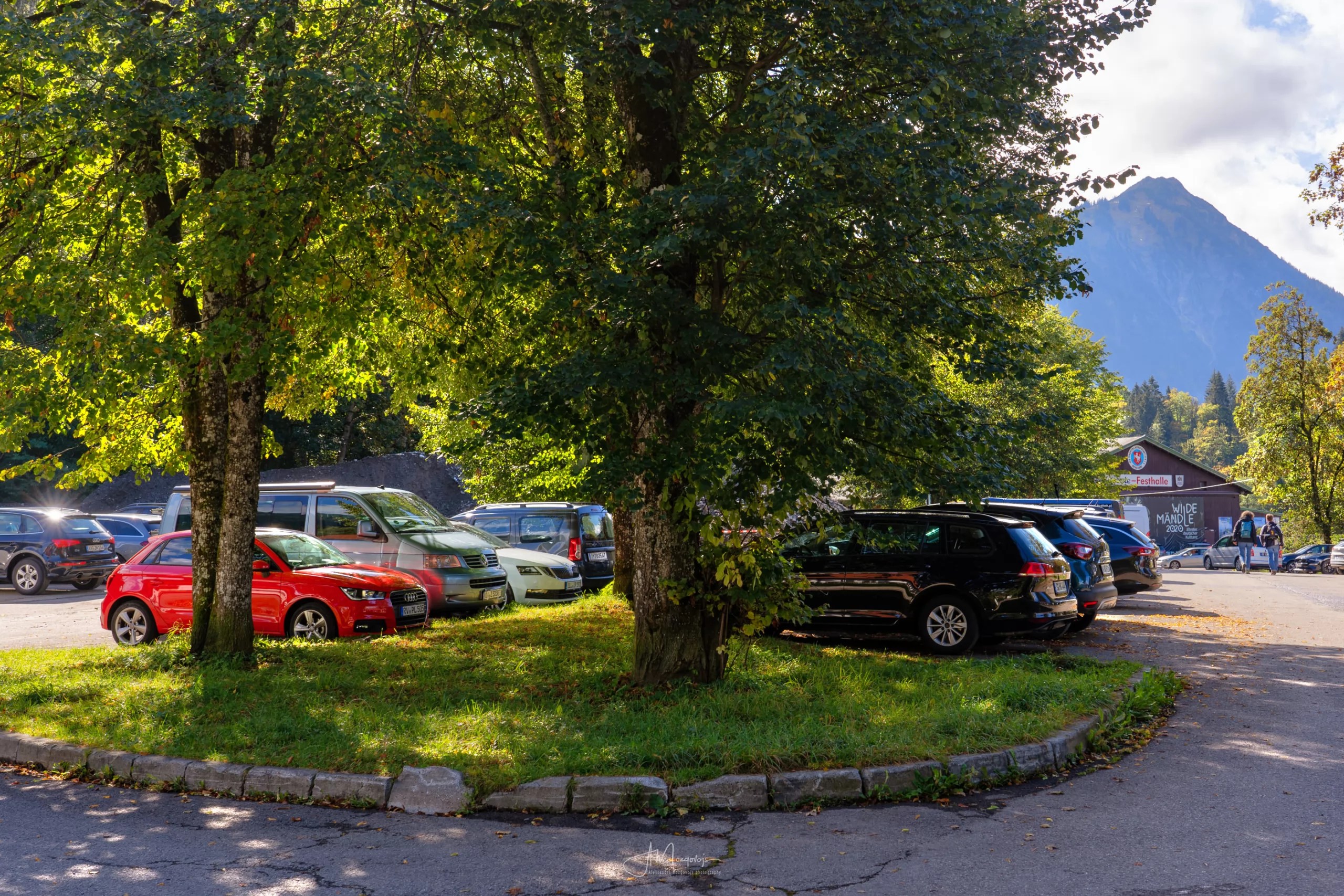 Overpriced parking in Oberstdorf