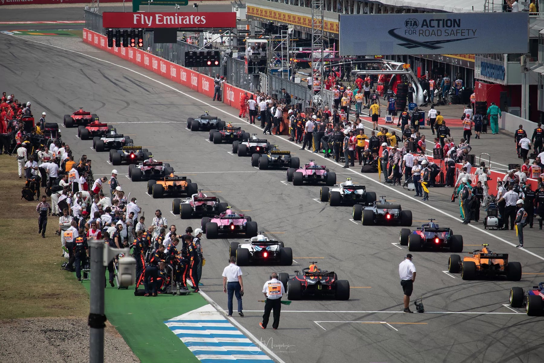 The Hockenheim Formula 1 Grand Prix is about to begin!