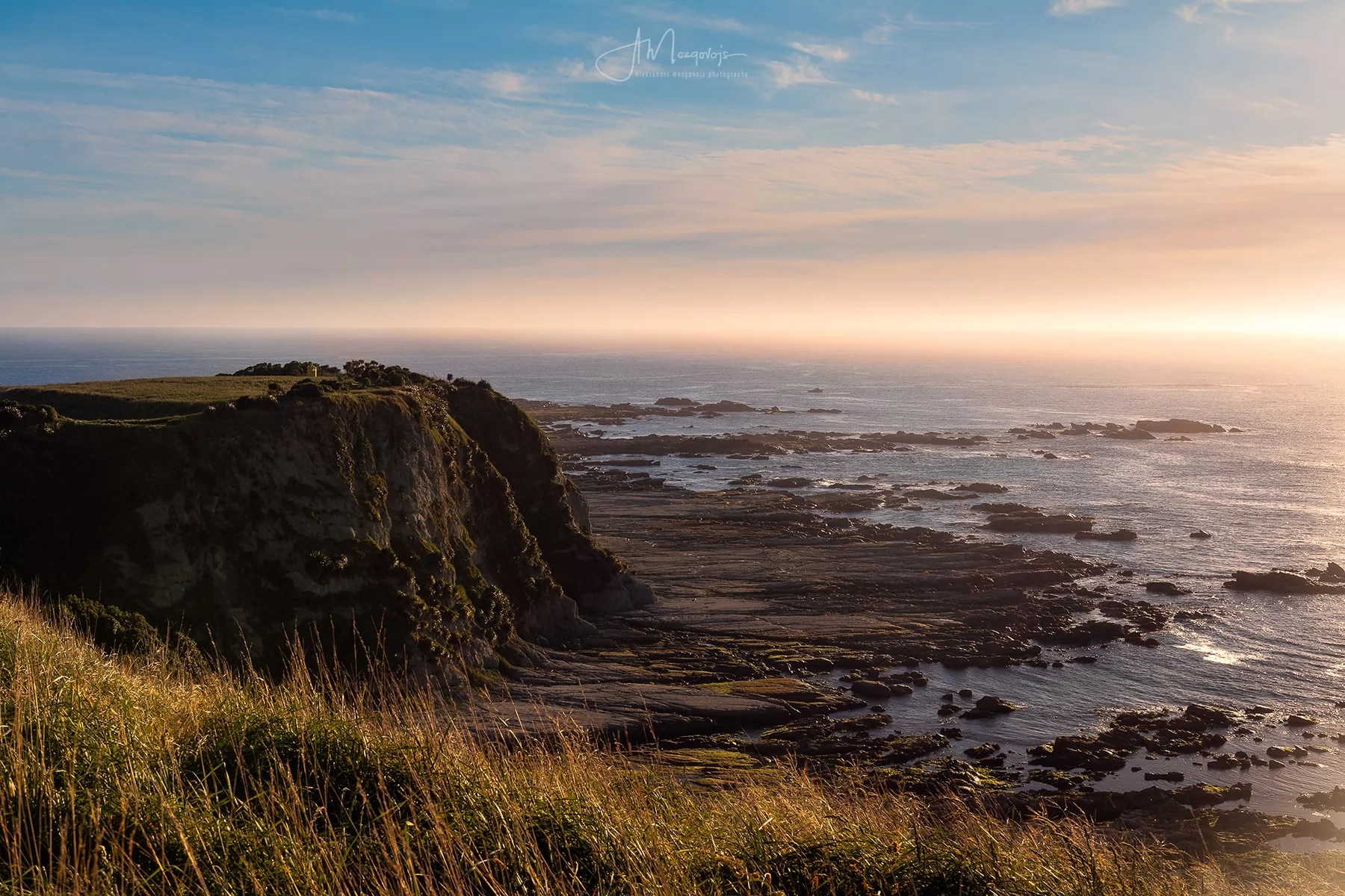 View from the coastal trail