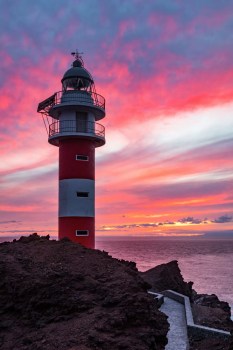 Lighthouse in Punta de Teno