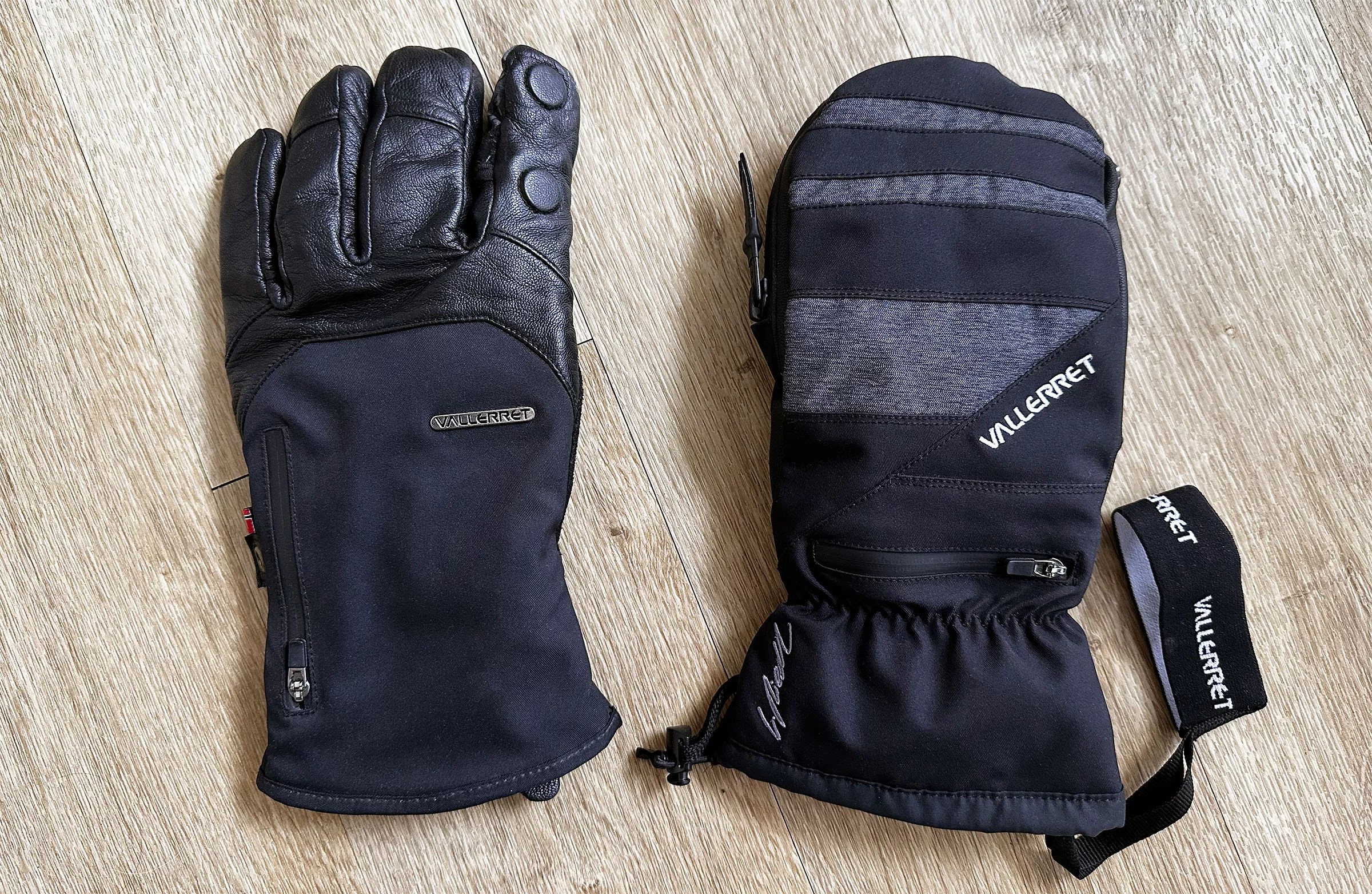 Valerret Tinden (left) and Skadi LRS are very similar in size and overall warmth