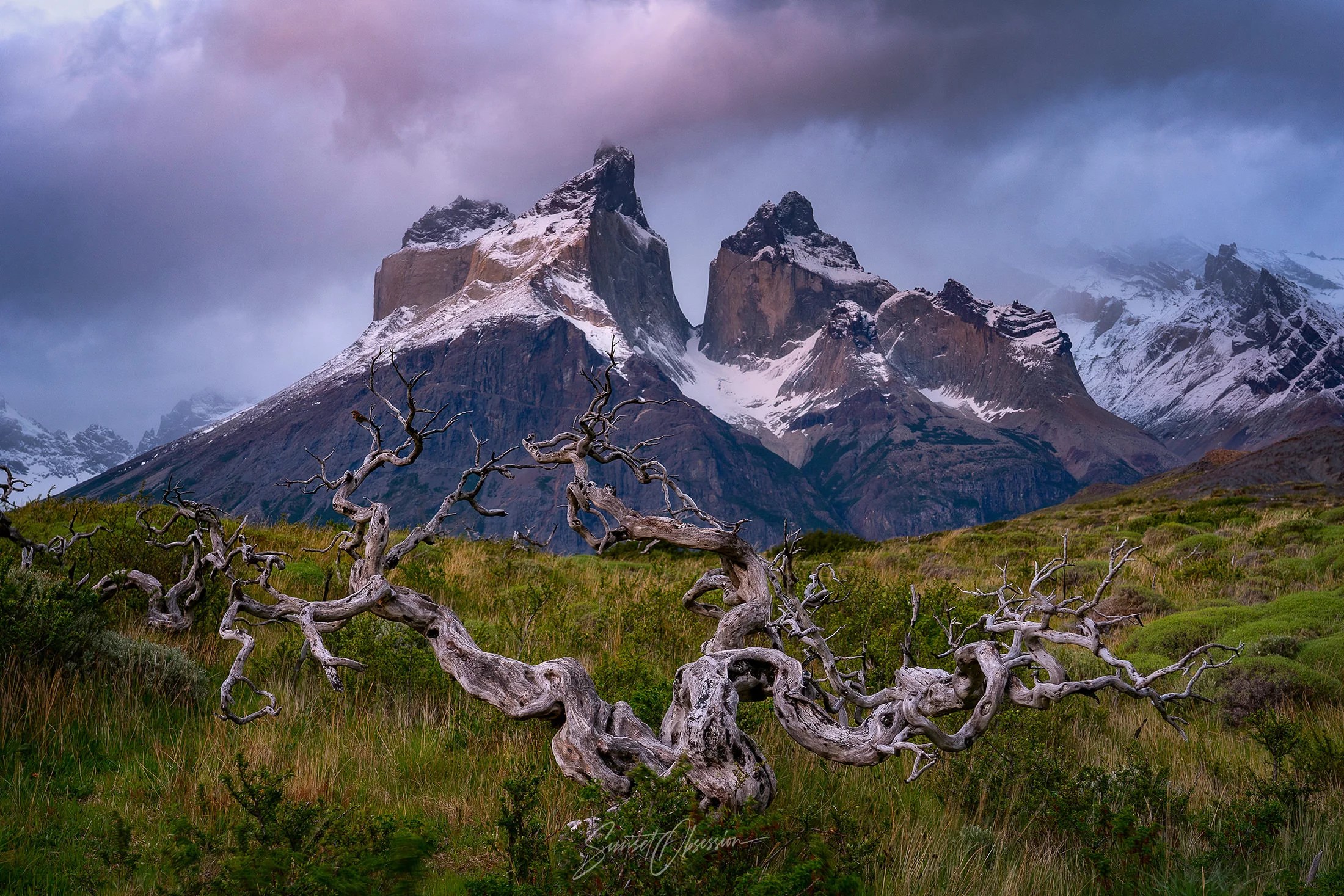Torres del Paine is one of the places for classical landscape photography compositions in Patagonia